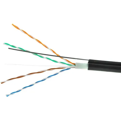 Кабель CABLEXPERT UPC-5051E-4-CU-OUTR UTP, кат.5E, 305м, 4 пары, 24AWG, 0.51мм, медь, многожильный, черный