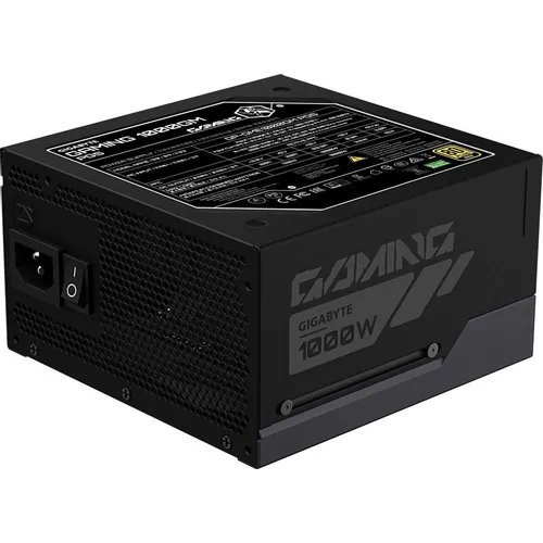 Блок питания Gigabyte GP-GME1000GM PG5, 1000Вт, 80 PLUS GOLD, 135мм, черный, retail