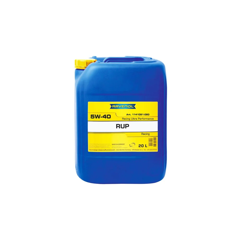 Моторное масло RAVENOL RUP Racing Ultra Performance SAE 5W-40 1141091-020-01-999