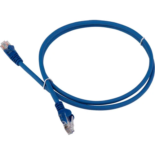 Патч-корд LanMaster вилка RJ-45, вилка RJ-45, кат.6, LSZH, 3м, синий [lan-pc45/u6-3.0-bl]