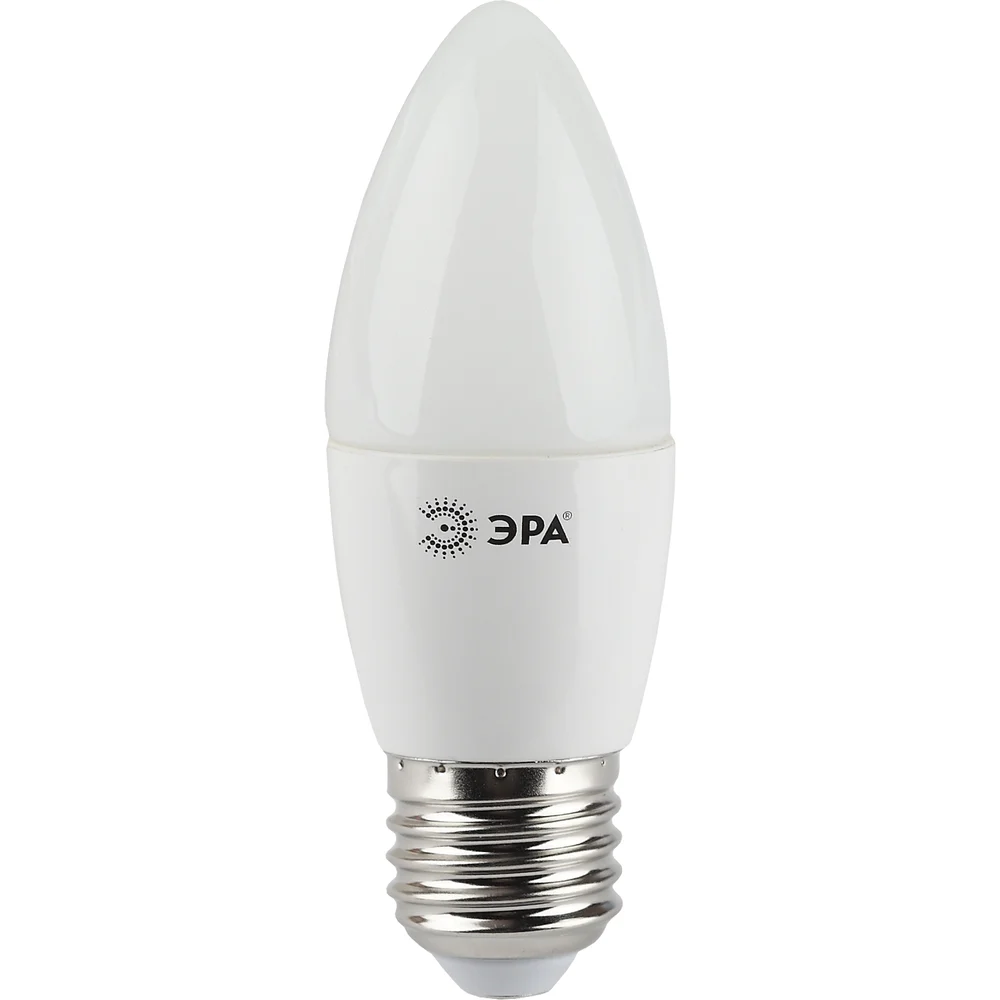 Светодиодная лампа ЭРА LED B35-7W-827-E27 Б0028479