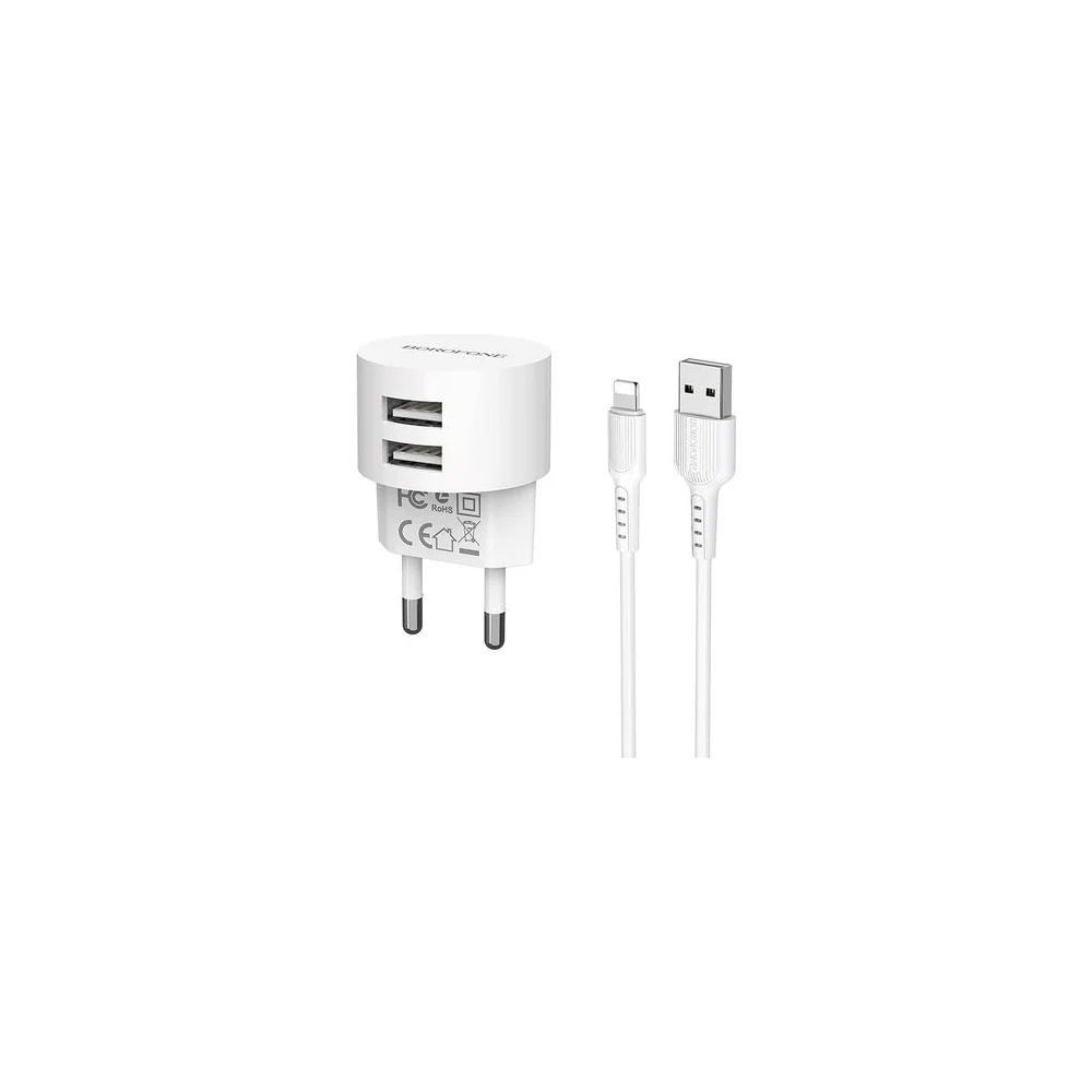Сетевое зарядное устройство Borofone 23752-BA23AWI