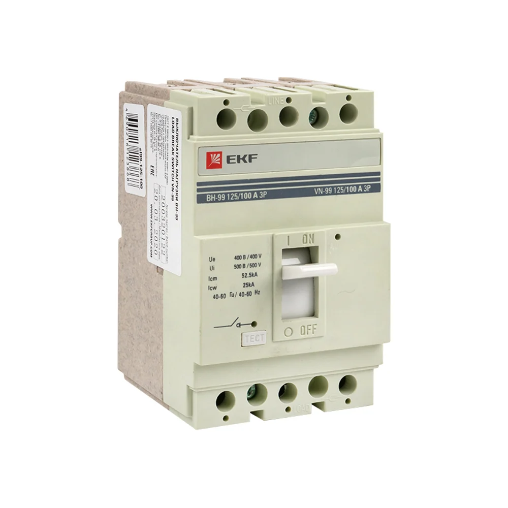 Выключатель нагрузки EKF ВН-99 PROxima sl99-125-100