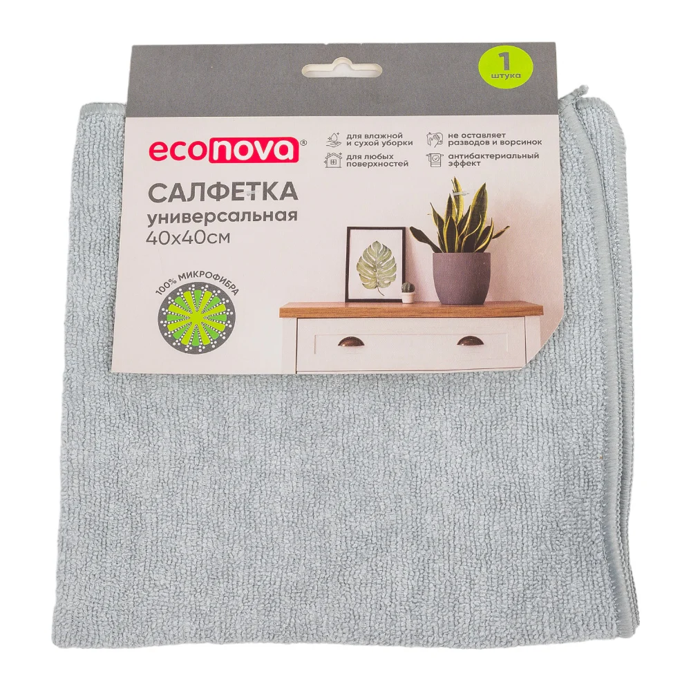 Салфетка для уборки Econova 414040311