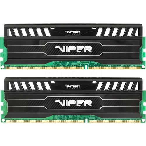 Оперативная память Patriot Viper 3 PV38G160C9K DDR3 - 2x 4ГБ 1600МГц, DIMM, Ret