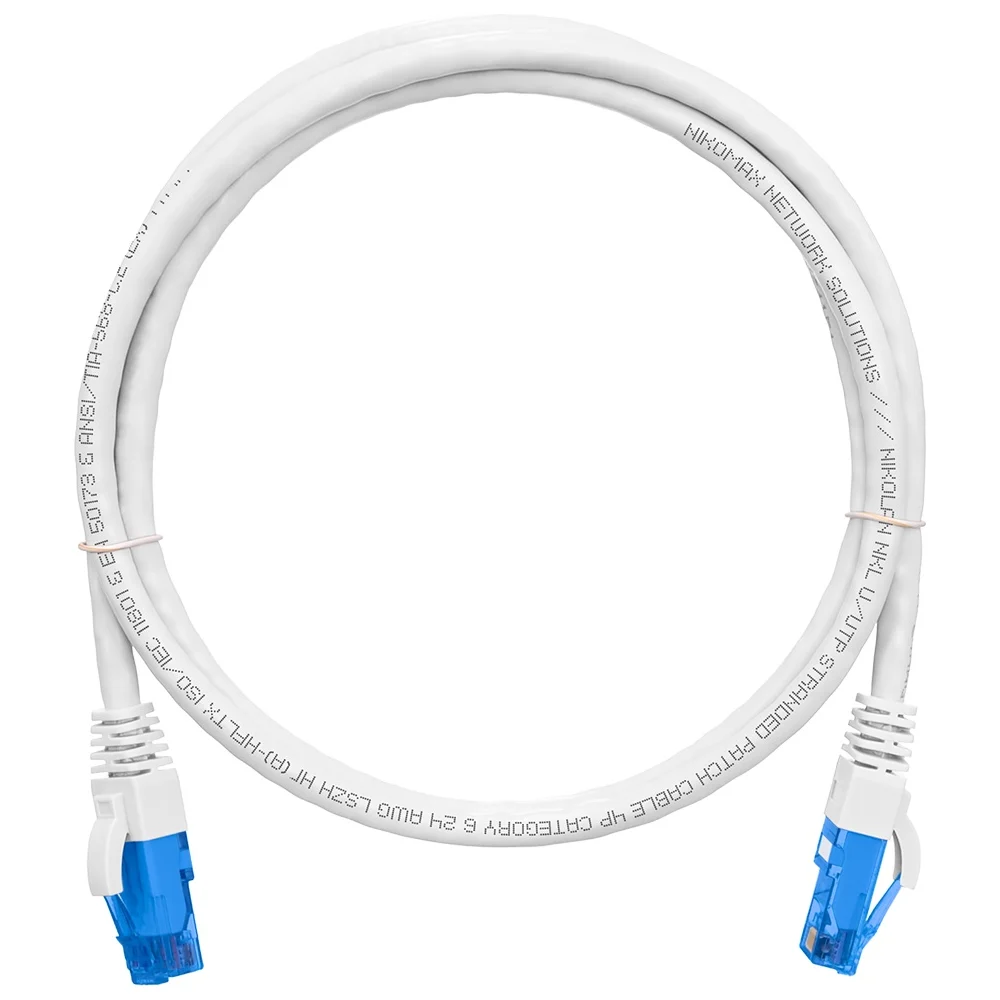 Шнур NIKOMAX NMC-PC4UE55B-005-C-WT
