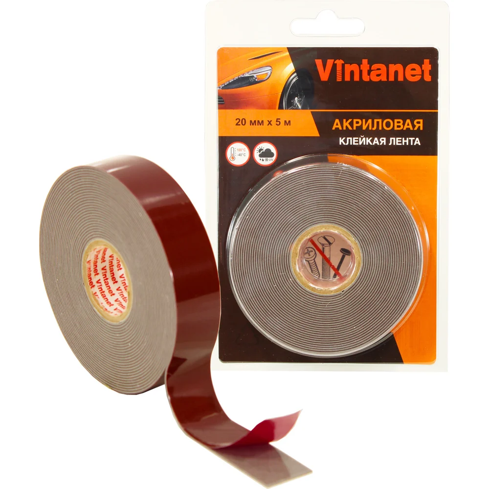Двусторонняя акриловая клейкая лента VINTANET 8049 VN8049205