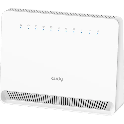 Wi-Fi роутер CUDY LT700E, Wi-Fi 5, AC1200, 2.4/5ГГц, 3 LAN, 1 WAN/LAN, 4G, белый