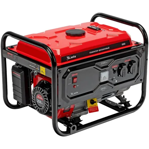 Бензиновый генератор MTX RS-4000, 220 В, 3.3кВт