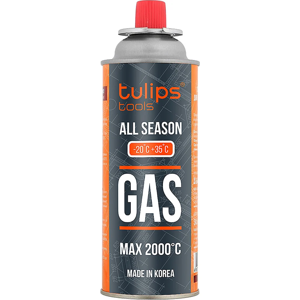 Цанговый баллон с газом Tulips Tools IG13-220