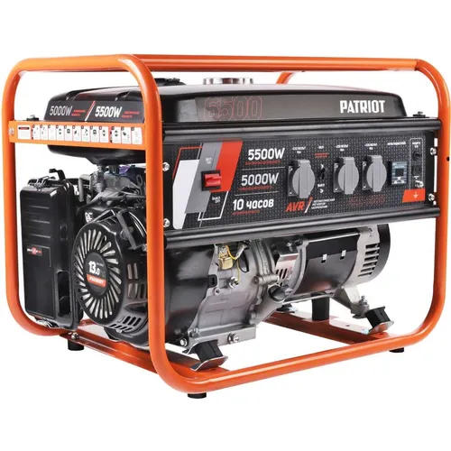 Бензиновый генератор Patriot GRS 6500, 220/12 В, 5.5кВт [476102266]
