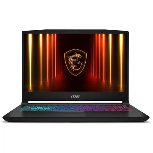 Ноутбук игровой MSI Katana 15 HX B14WFK-617XRU, 15.6", IPS, Intel Core i7 14650HX 2.2ГГц, 16-ядерный, 16ГБ DDR5, 1ТБ SSD, NVIDIA GeForce RTX 5060 для ноутбуков - 8 ГБ, TGP 115Вт, FreeDOS, черный [9s7-1587c1-617]