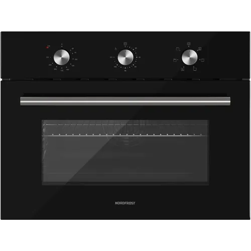 Духовой шкаф электрический NORDFROST HM 5060 B, 45л, дверца с 2 стеклами, черный