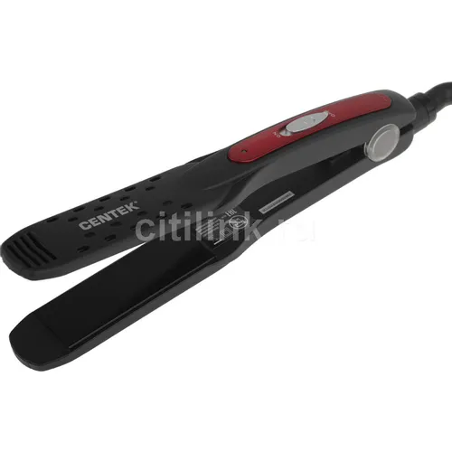Выпрямитель для волос CENTEK CT-2009, черный и красный