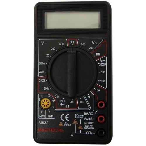 Мультиметр цифровой MASTECH M832, ручной [13-2003]