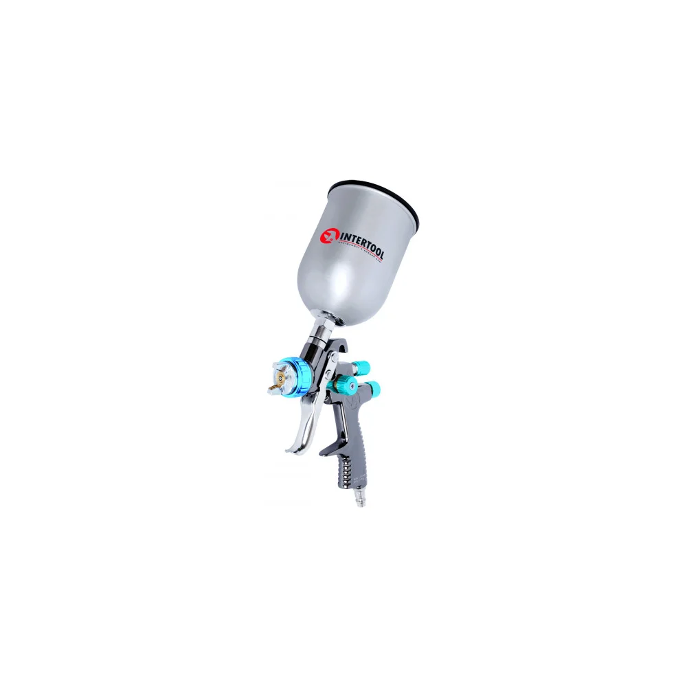 Пневматический краскопульт INTERTOOL LVLP BLUE PT-0133