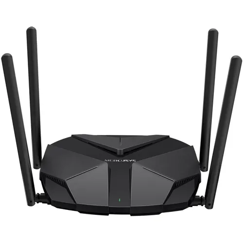 Wi-Fi роутер MERCUSYS MR85X, Wi-Fi 6, AX3000, 2.4/5ГГц, 3 LAN, черный