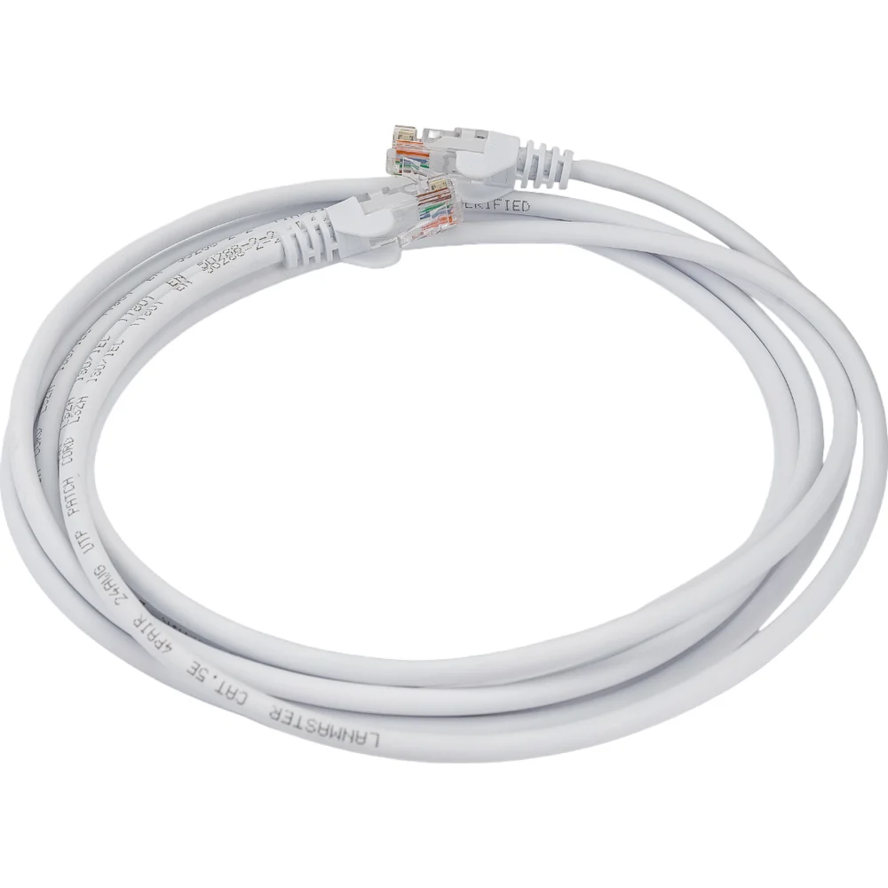 Патч-корд LANMASTER LAN-PC45/U5E-3.0-WH
