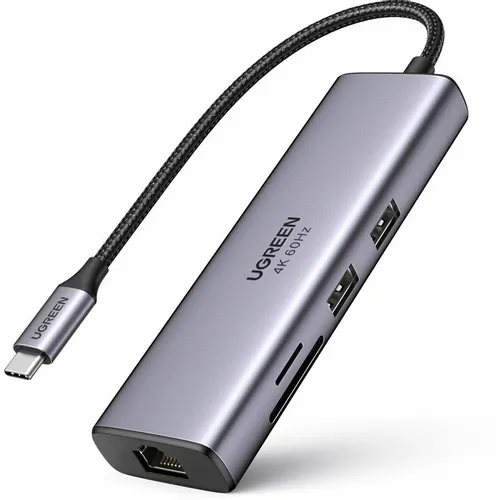 Порт-репликатор UGREEN CM512, серый [90568]