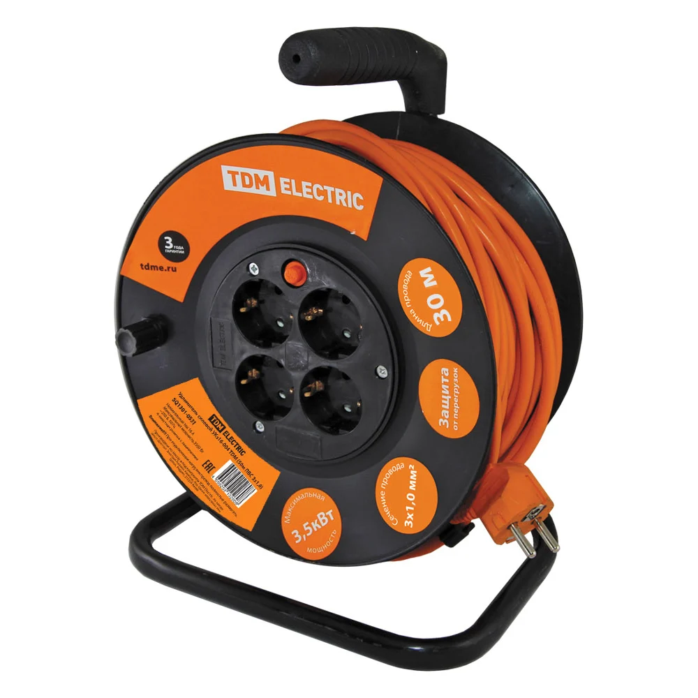 Силовой удлинитель TDM ELECTRIC УКз16-004 SQ1301-0531