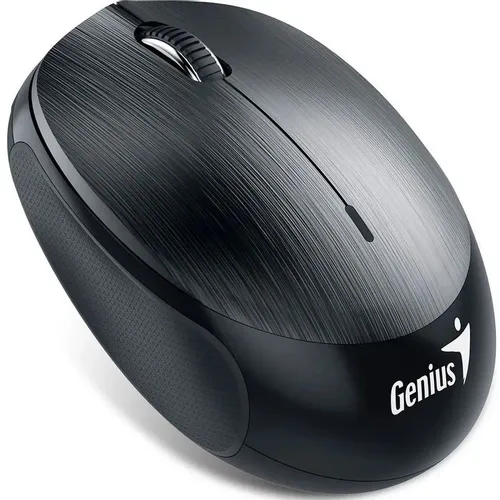 Мышь беспроводная Genius NX-9000BT V2, Bluetooth, оптическая, 1600dpi, графитовый и черный [31030009406]