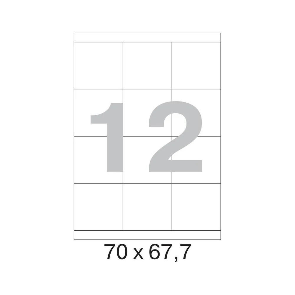 Самоклеящиеся этикетки ProMega label 73624