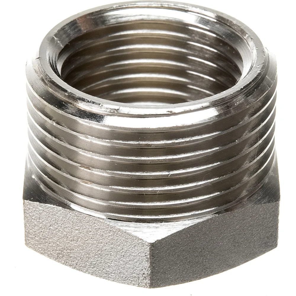 Резьбовая латунная футорка DOUBLE-LIN LL6033 (3/4"x1/2")