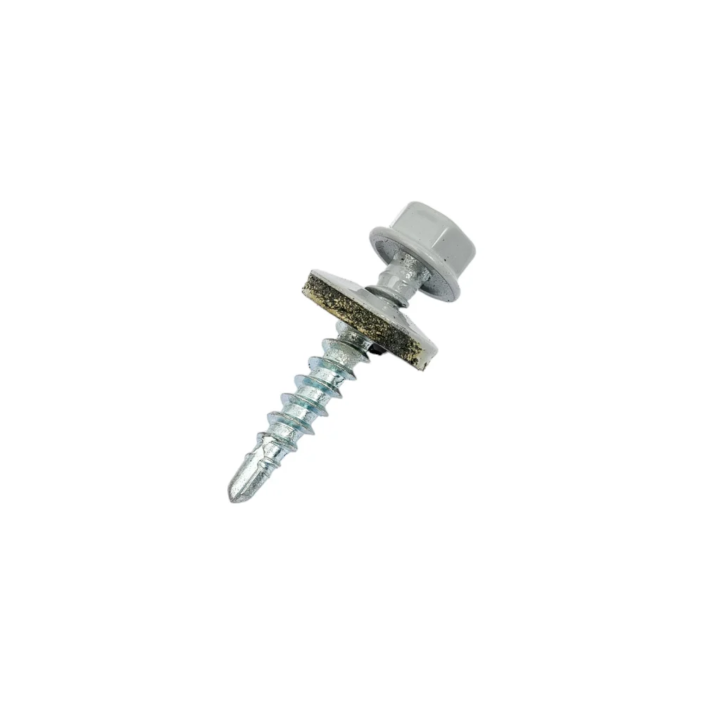 Кровельный саморез КРЕП-КОМП 4,8x29 RAL7004 серый 250 шт. ск297004кф