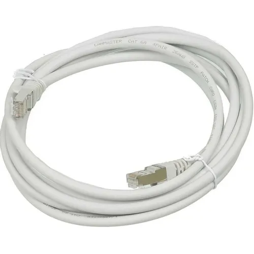 Патч-корд LanMaster вилка RJ-45, вилка RJ-45, кат.6A, LSZH, 2м, серый [lan-pc45/s6a-2.0-gy]