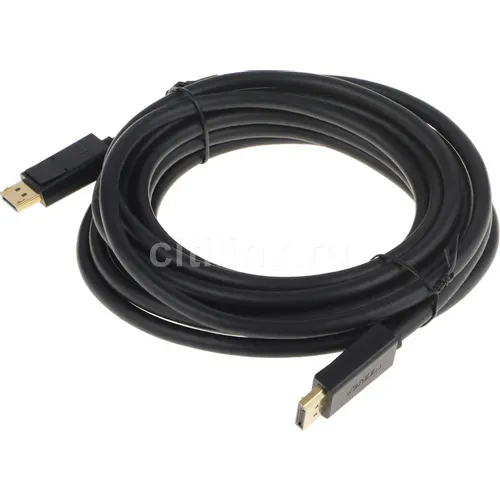 Кабель аудио-видео UGREEN DP102, DisplayPort (m) - DisplayPort (m), 5м, черный [10213]