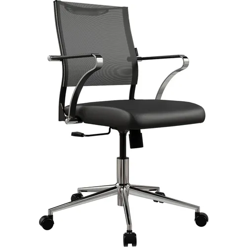 Кресло МЕТТА Sit Air 24/7 M4-59K - T+Extra (M09.B23.G18.W01), сетка/экокожа, до 150кг, топ-ган, фиксированные подлокотники, черный/черный