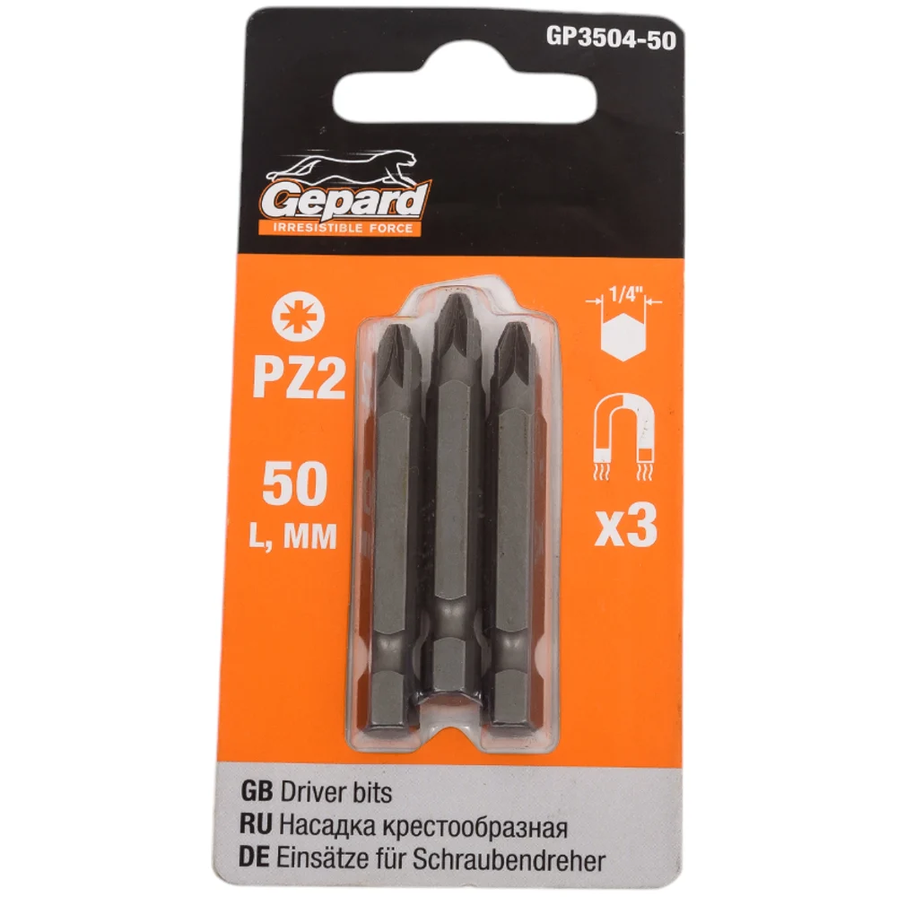 Магнитная бита для шуруповерта Gepard GP3504-50