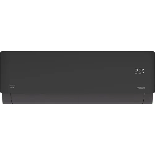 Сплит-система Funai Sensei Nero 2.0 RAC-SNN35HP.D07 настенная, до 36м2, 12000 BTU, (комплект из 2-х коробок), черный