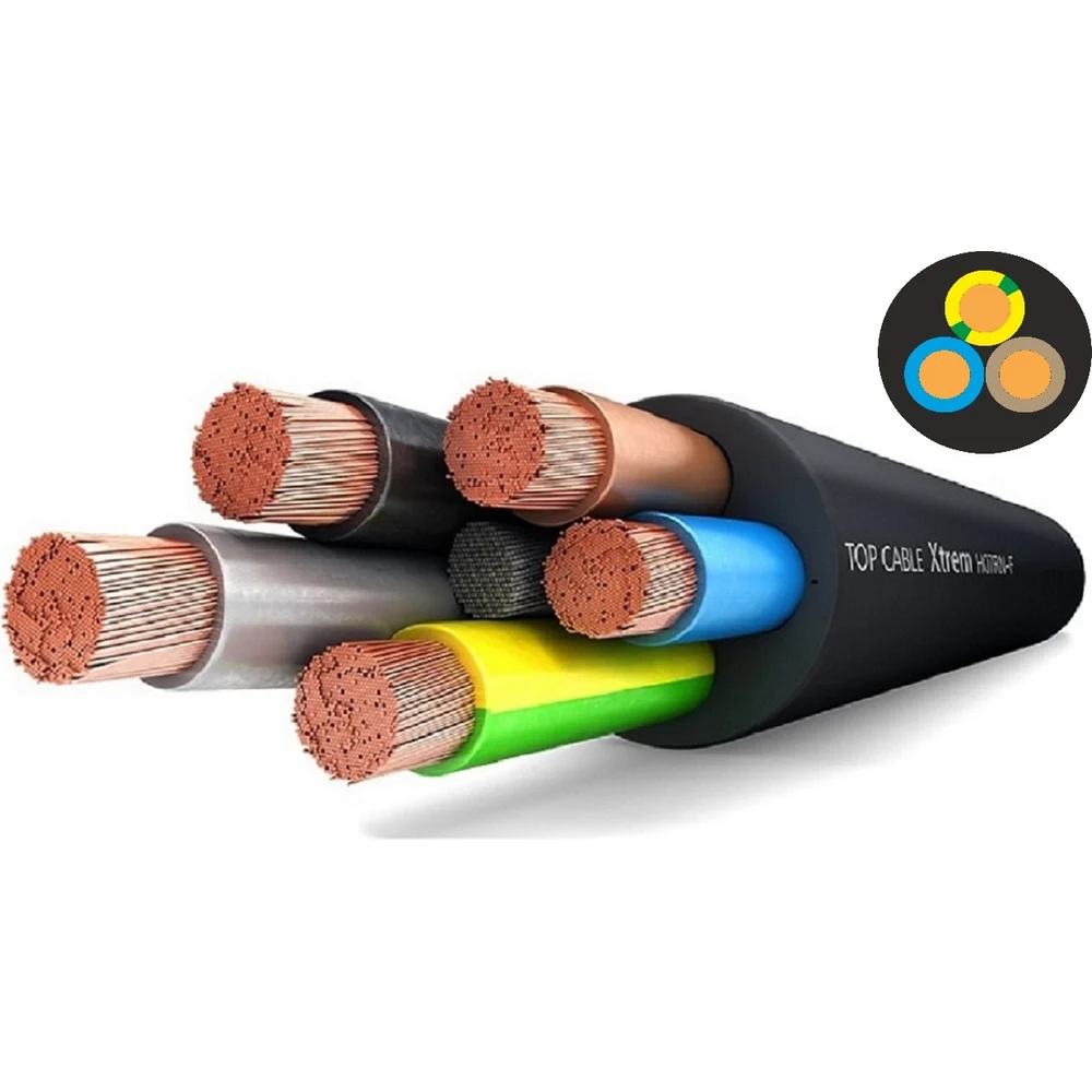 Гибкий силовой кабель Top cable H07RN-F 3x2,5 Top Cable XTREM 3003002MR20RU