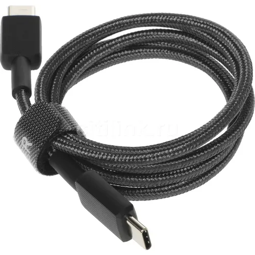 Кабель ANKER 322, USB Type-C (m) - USB Type-C (m), 0.9м, MFI, 3A, черный [a81f5g11]