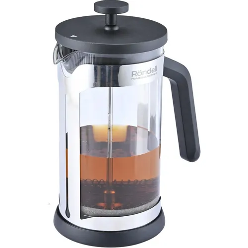 Френч-пресс Rondell Brando RDS-2026, 0.6л, черный
