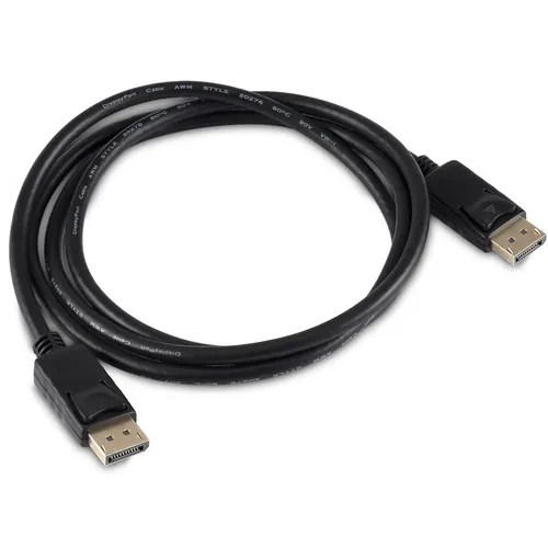 Кабель аудио-видео Buro V2.0, DisplayPort (m) - DisplayPort (m), 1.5м, черный [bu-dp2.0-1.5m]