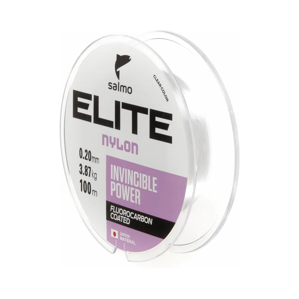 Монофильная леска Salmo Elite FLUORO COATED NYLON 100/020 4118-020