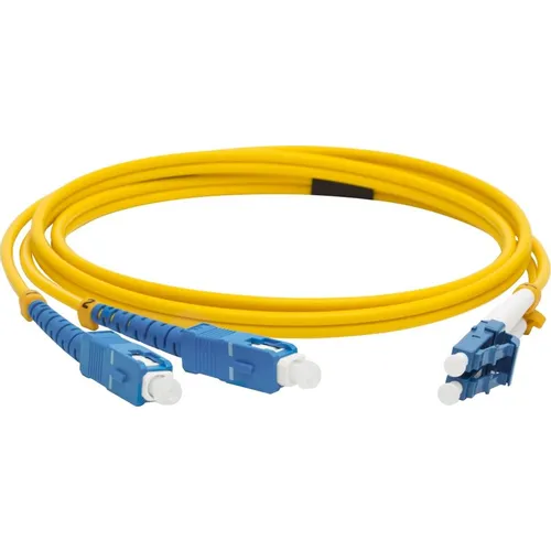 Патч-корд LanMaster 2 9/125 OS1/OS2 1м LSZH желтый [lan-2lc-2sc/su-1.0]