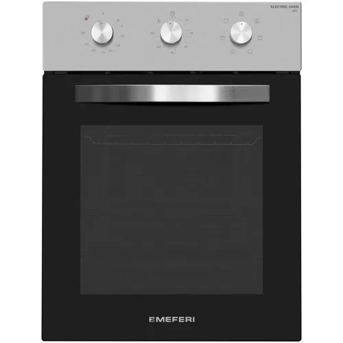 Духовой шкаф электрический MEFERI Light MEO456IX, 53л, дверца с 2 стеклами, нержавеющая сталь