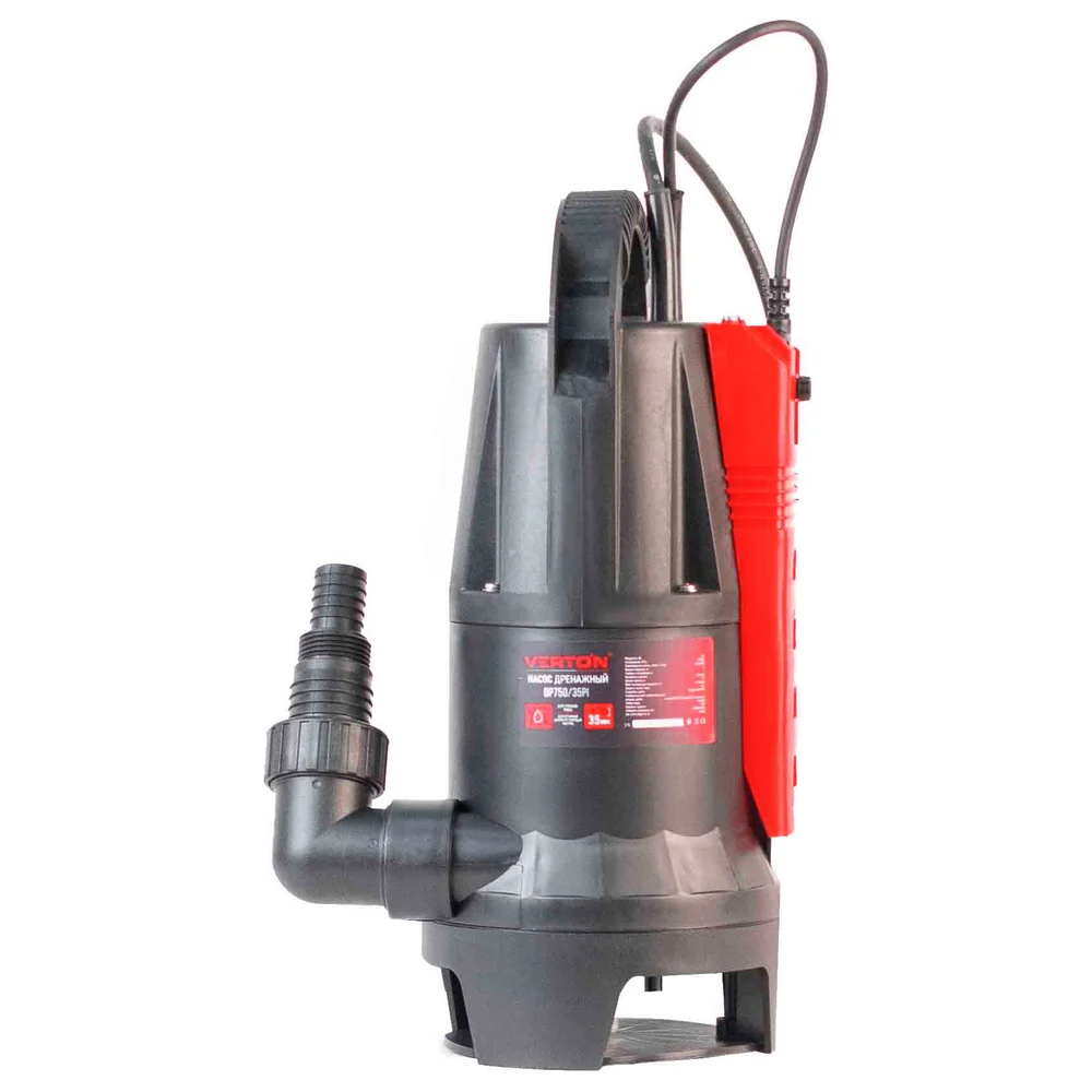 Дренажный насос для грязной воды VERTON AQUA DP750/35PI 01.14140.14165