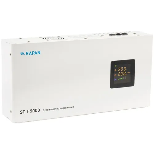 Стабилизатор напряжения БАСТИОН Rapan ST-5000 белый [8903]