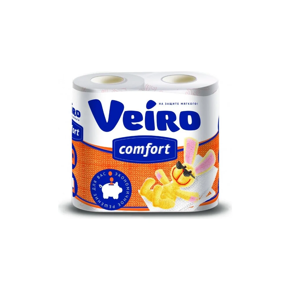 Двухслойная бумага VEIRO Comfort 43653