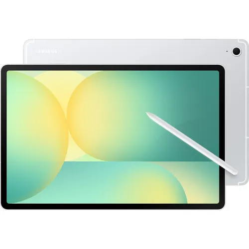 13.1" Планшет Samsung Galaxy Tab S10 FE+ SM-X626B 8/128 GB 1580 5G, 2880 x 1800, 90Гц, Android 15, со стилусом, серебристый [sm-x626bzsrcau]