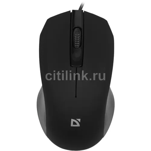 Мышь проводная Defender MM-310, оптическая, USB, 1000dpi, черный [52310]