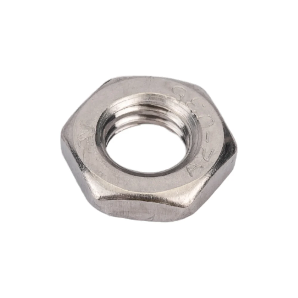 Шестигранная низкая гайка DINFIX DIN 439, нерж. A2, M10 00-00002800