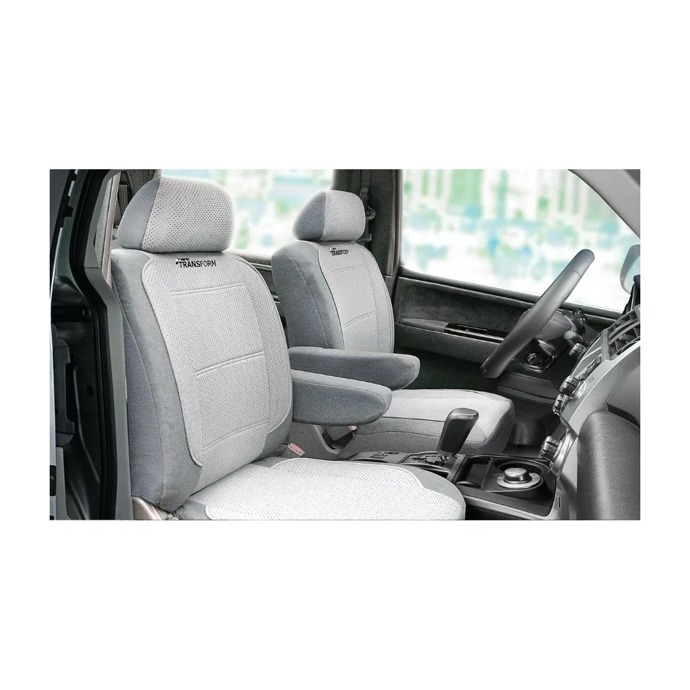 Авточехлы AUTOPROFI TRANSFORM MPV-001 D.GY/L.GY