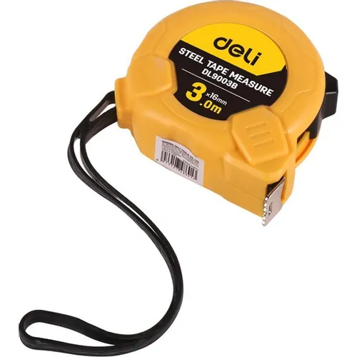 Рулетка Deli DL9003B, 3м