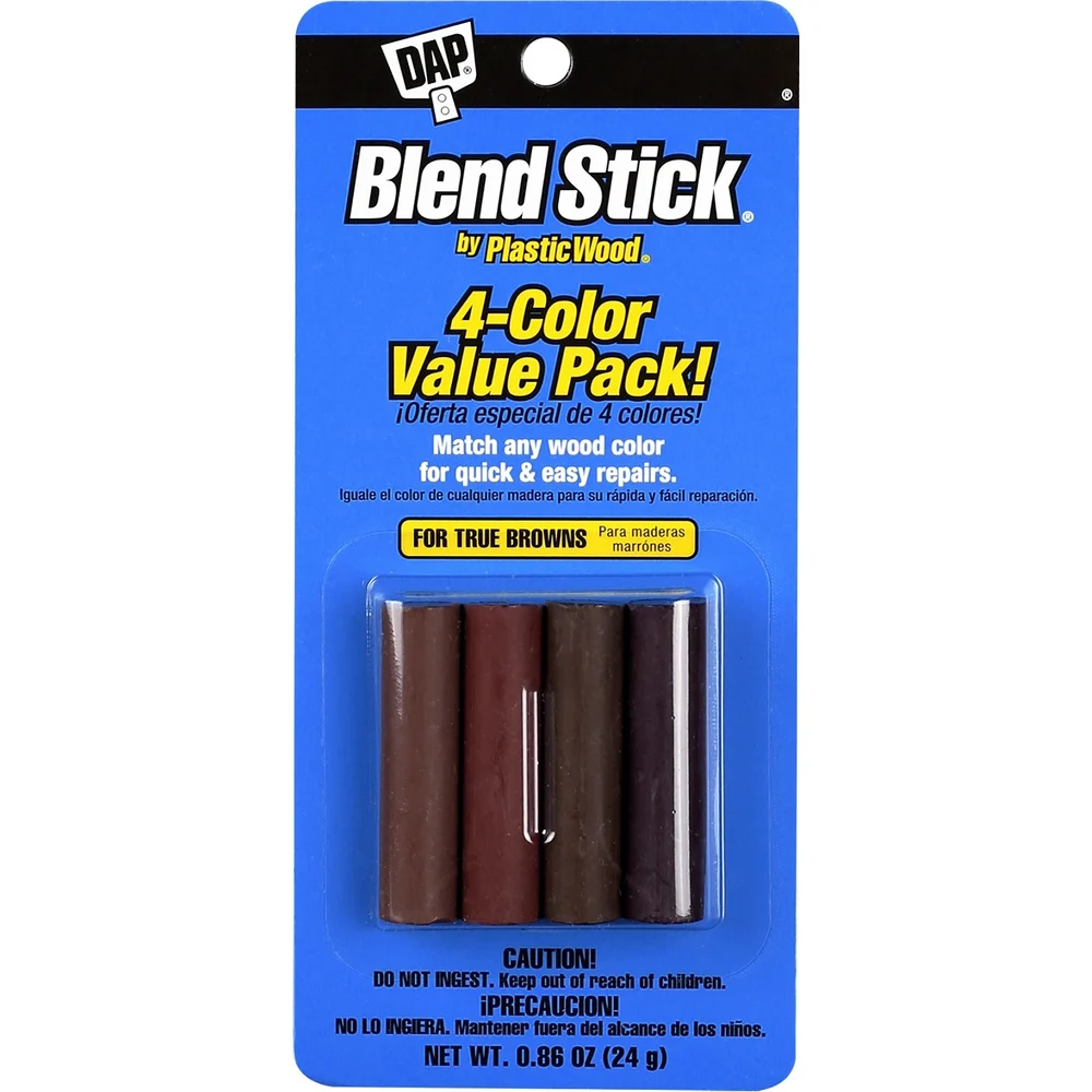 Реставрационный набор карандашей для дерева DAP BLEND STICK 04083