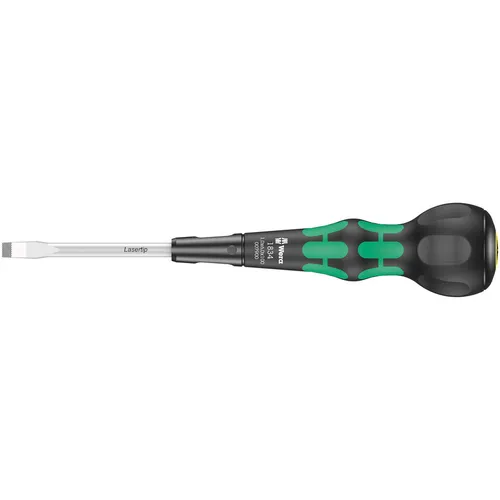 Отвертка WERA 1834 SL Kraftform Ball-Grip, SL6 длина стержня 100мм [we-007900]